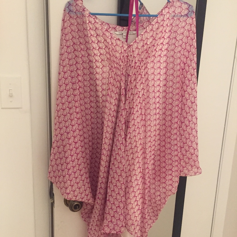 Diane von Furstenberg fleurette silk dress